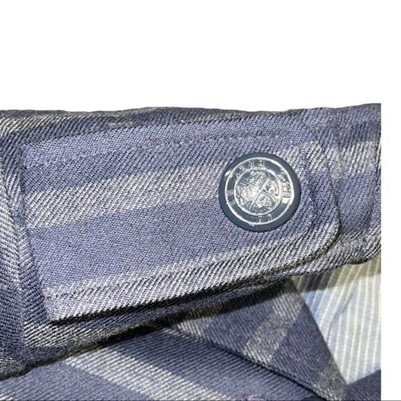 Sessun Oxbridge Blazer Stripes Blue and Gray Jacket Size XS - Picture 9 of 12